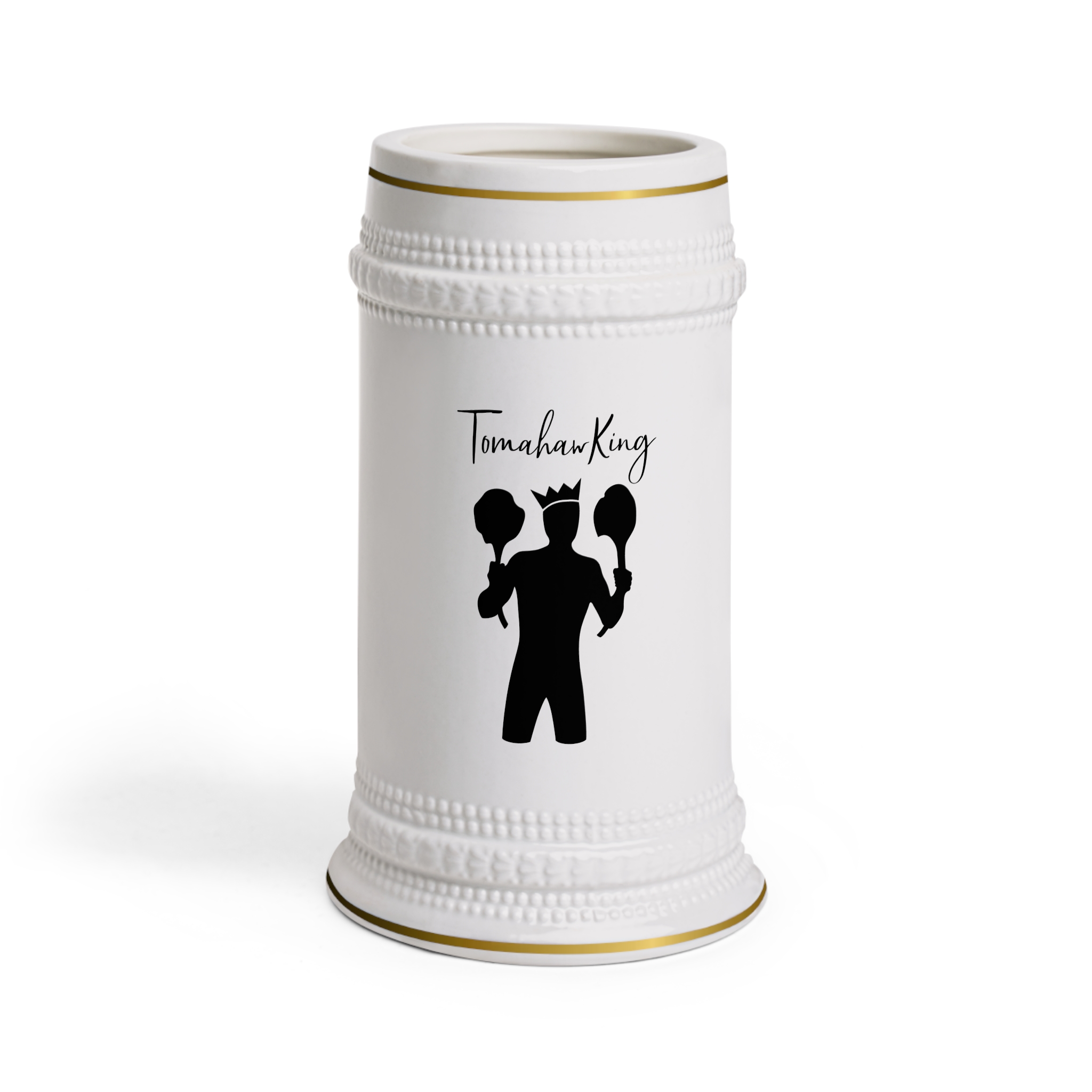 TomahawKing Beer Stein Mug