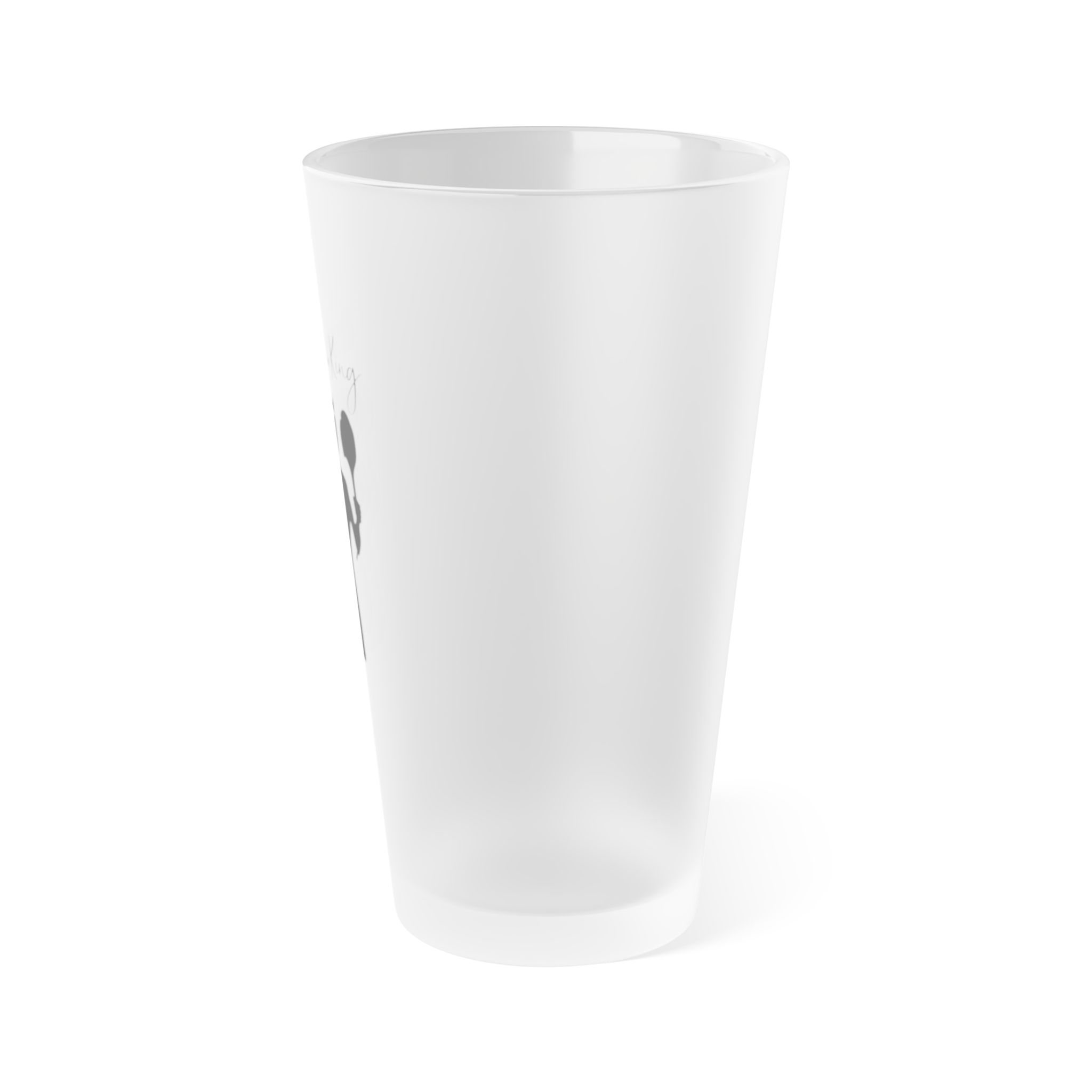TomahawKing 16 oz. Frosted Pint Glass - Image 3