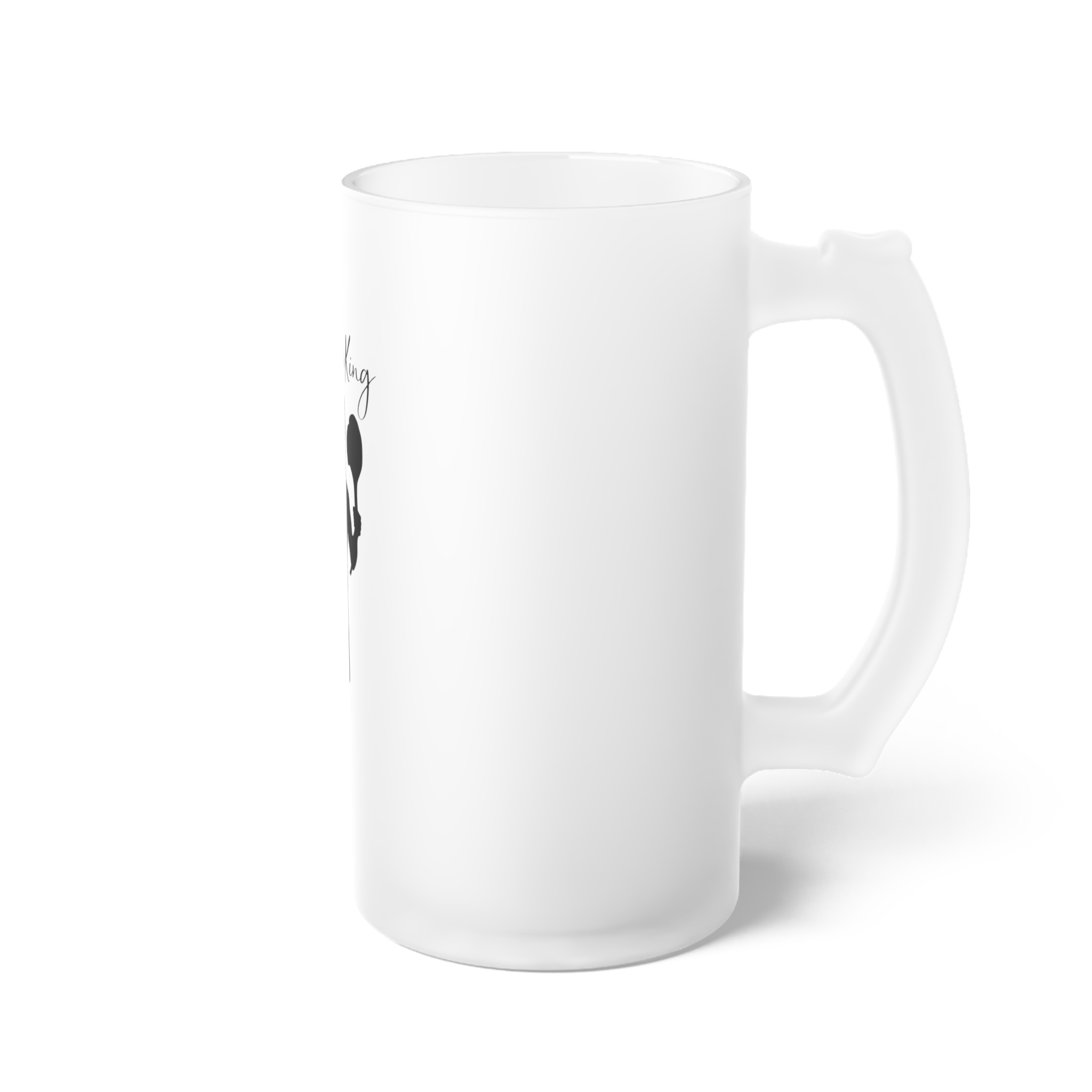 TomahawKing Frosted Glass Beer Mug - Image 4