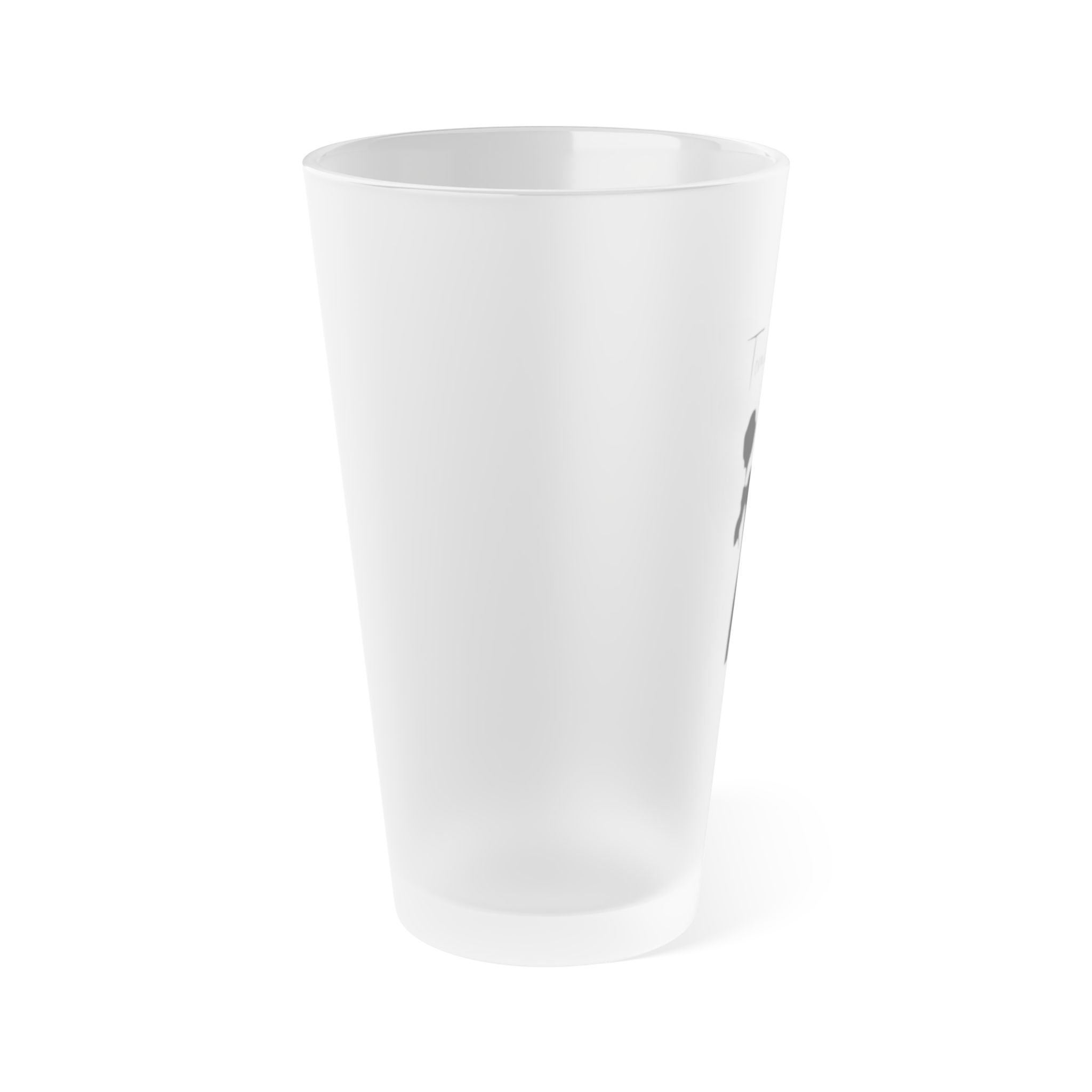 TomahawKing 16 oz. Frosted Pint Glass - Image 2