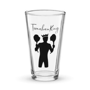 TomahawKing Shaker Pint Glass