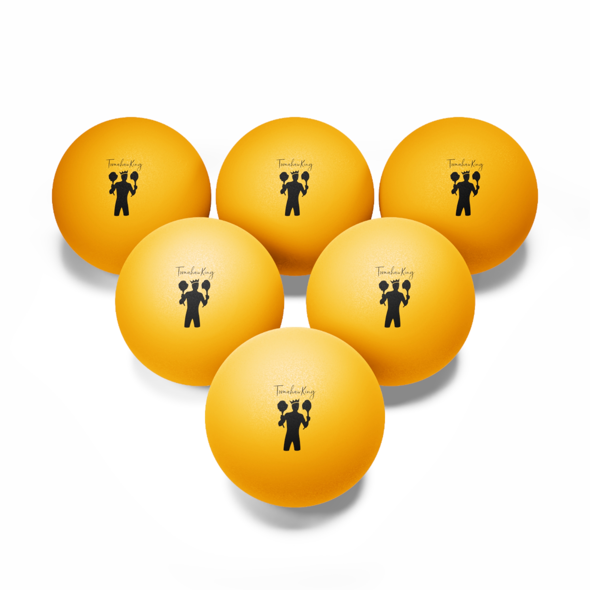 TomahawKing Ping Pong Balls, 6 pcs - Image 2