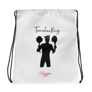 TomahawKing Red Freedom 250 Drawstring Bag