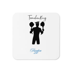 TomahawKing Freedom 250 Blue Cork- Back Coaster