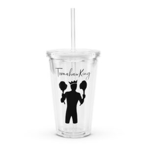 TomahawKing Clear Plastic Tumbler