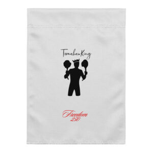 TomahawKing Red Freedom 250 Garden Flag