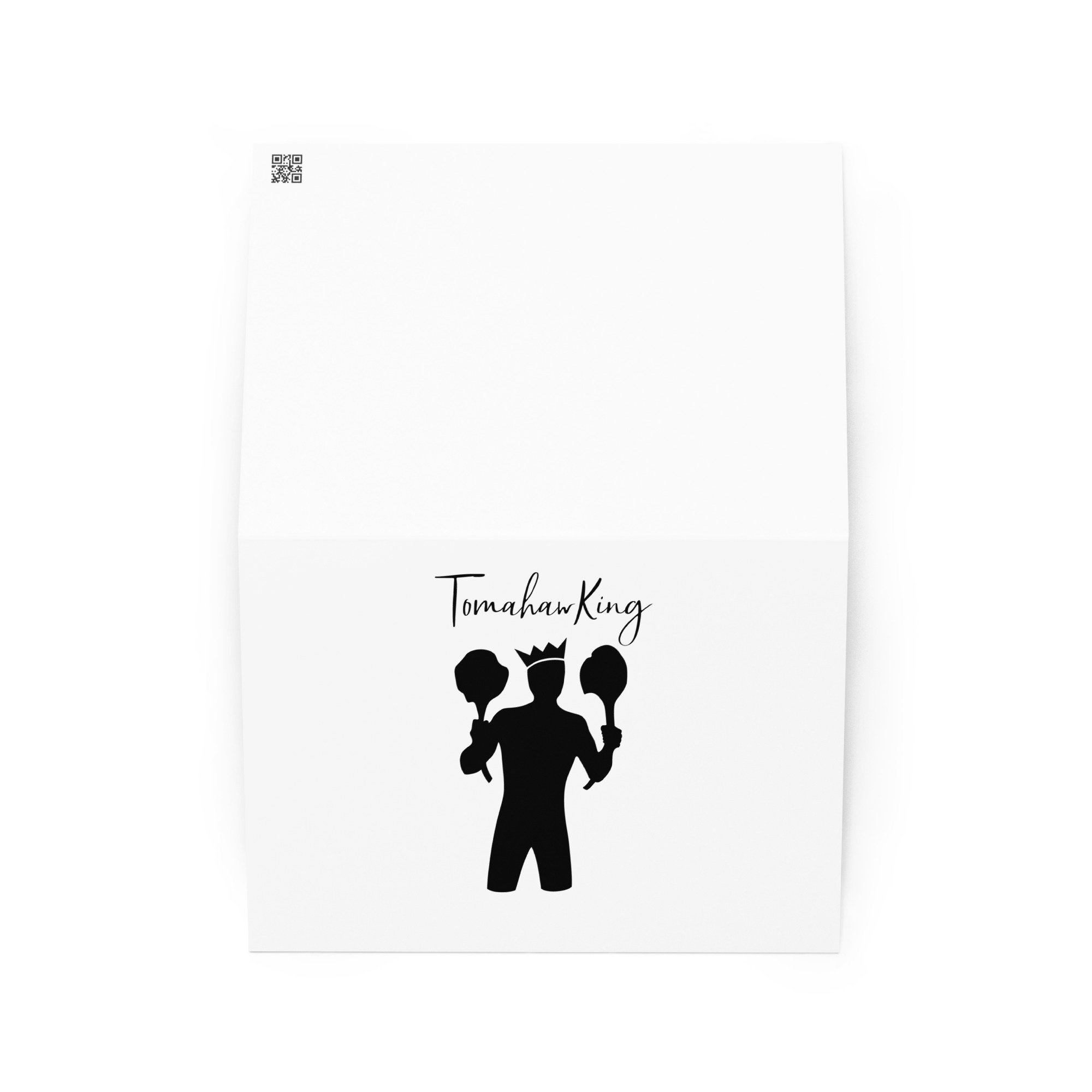 TomahawKing Greeting Card