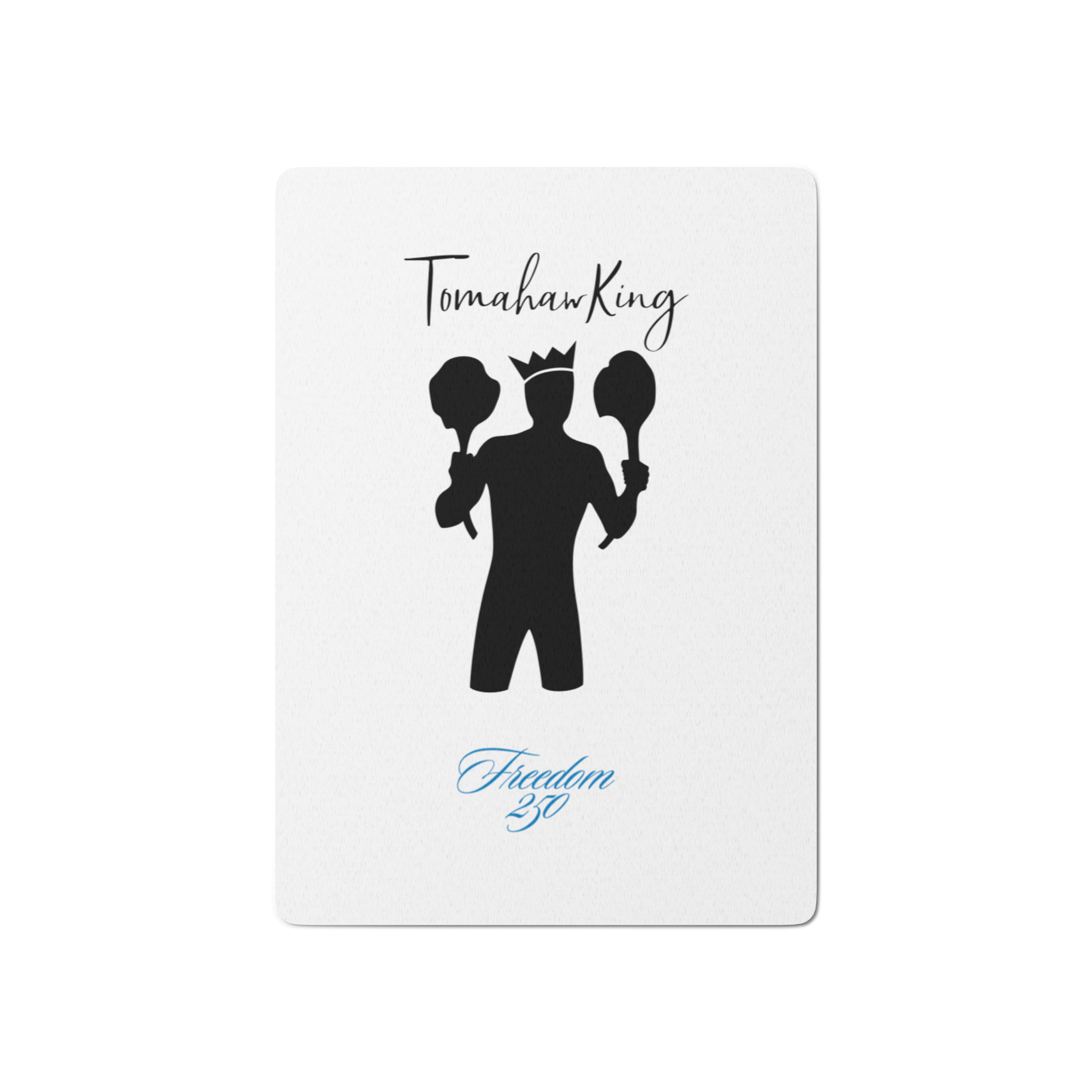 TomahawKing Freedom 250 Blue Poker Playing Cards