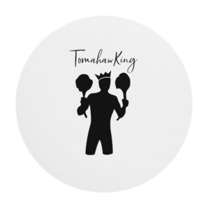 TomahawKing Round Mouse Pad