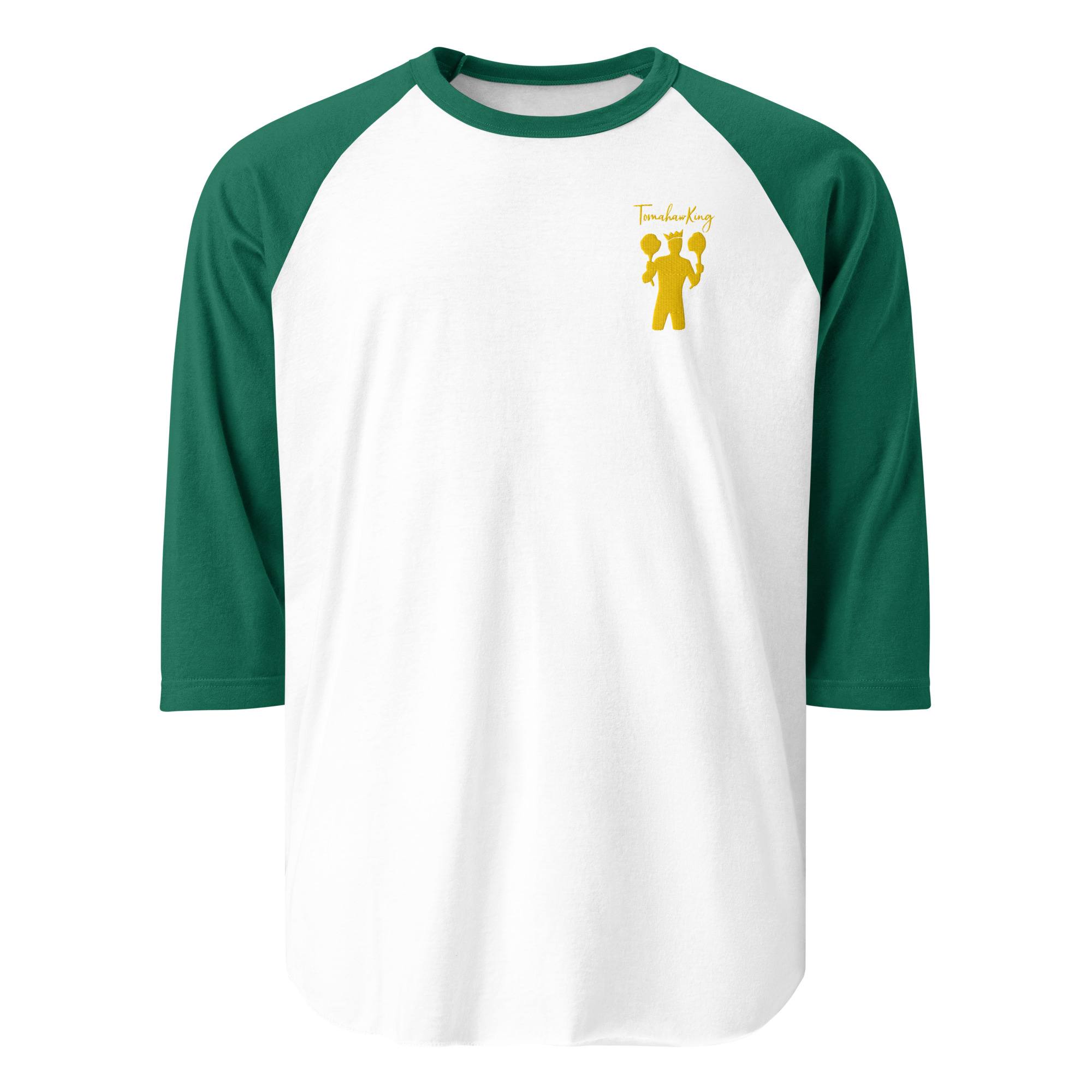 TomahawKing 3/4 Sleeve Raglan Shirt