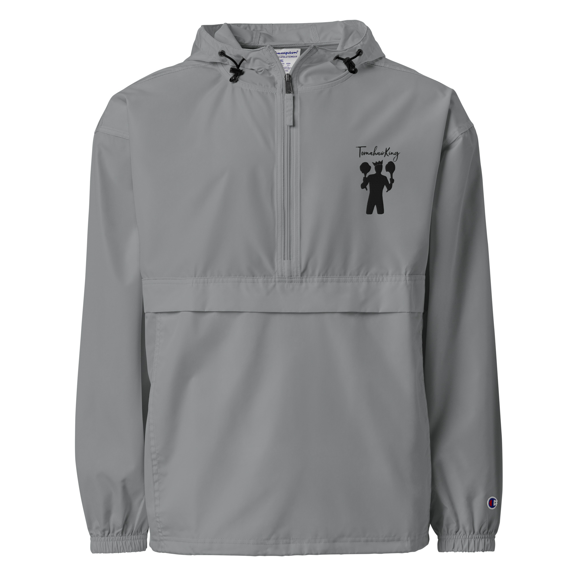 TomahawKing Embroidered Champion Packable Jacket - Image 5