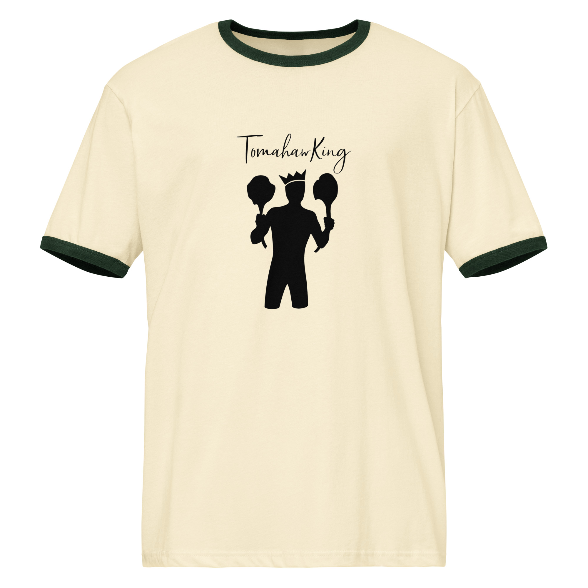 TomahawKing Unisex Ringer T-Shirt - Image 3
