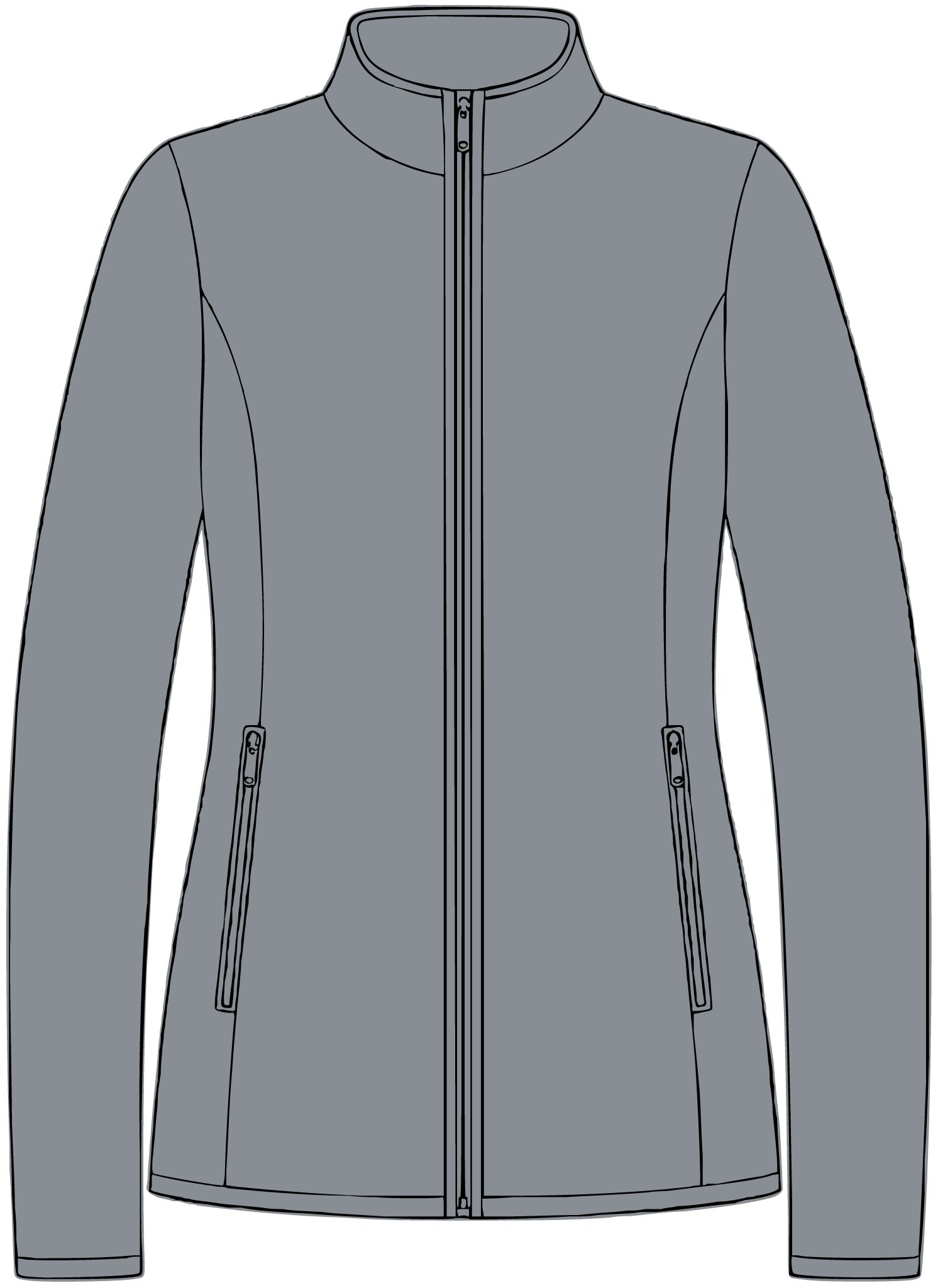TomahawKing Women's Collective Striated Fleece Jacket - Image 2