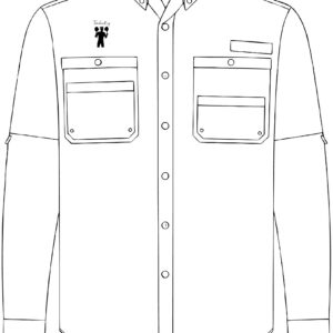 TomahawKing Men's Kitty Hawk Performance Fishing Shirt