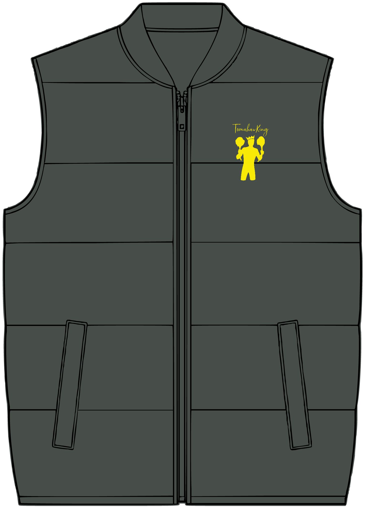TomahawKing Puffy Vest