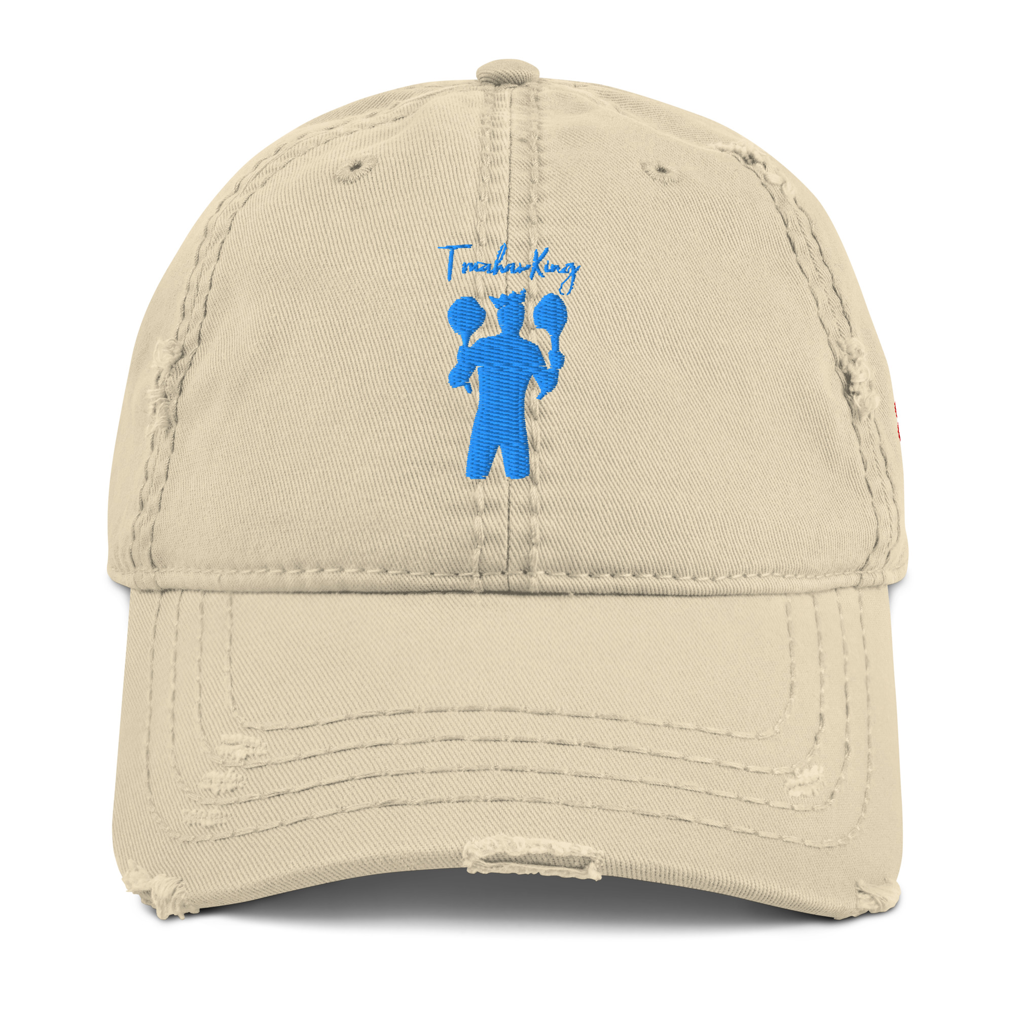 TomahawKing Red Freedom 250 Distressed Dad Hat - Image 13